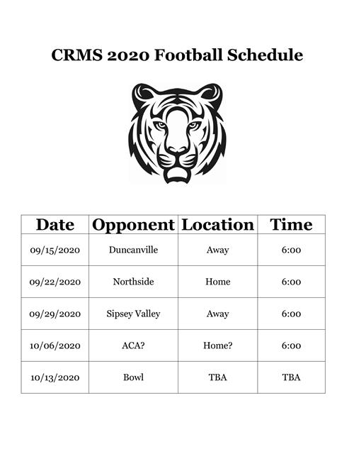 Football Schedule 